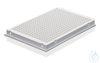 PCR-Platte, 384-well, weiß, für qPCR, 0,03 ml, g. Rahmen, erh. wells VE=50 St.