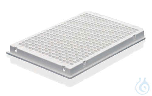 PCR-Platte, 384-well, weiss, fuer qPCR, 0,03 ml...