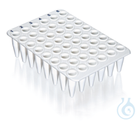 48-well PCR plate, thin-walled, flexible, 0,2 ml, no skirt el.wells f.qPCR 20 pc