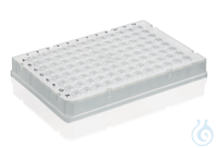 PCR-Platte 96-well, Rigid Frame, PC/PP, gefrostet g.Rahmen Low Profile VE=50 St.