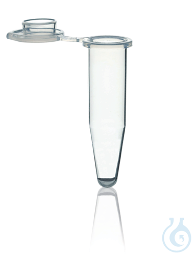 PCR-tube, individual, PP, with cap, 0,5 ml, col...
