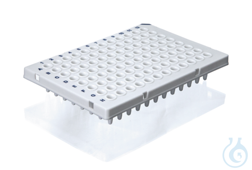 PCR-Platte, 96-well, halber Rahmen, Standardpro...