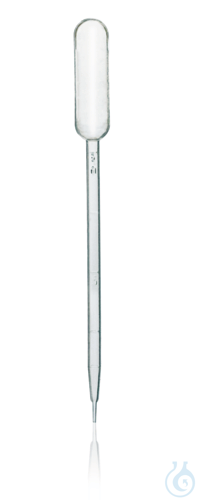 Pasteurpipette, PE-LD, grad., Saugvol. max. 1,0 ml