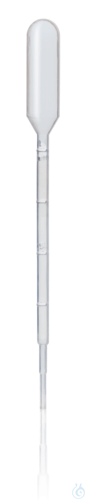 Pasteurpipette, PE-LD, 1/0,25 ml, Saugvol. max....