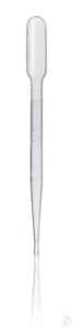 Pasteurpipette, PE-LD, 3/0,5 ml, Saugvol. max. 6,2 ml Pasteurpipetten, PE-LD, 3 ml, Saugvolumen...