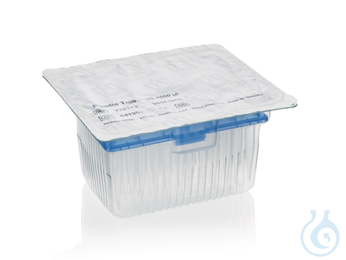 PipSpitzen pal. PP farblos, TipRack 50 -1000 &m...