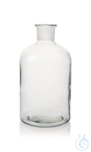 Reservoir bottle, Boro 4.1, clear 1000 ml, without dosing head, NS 29/32 Reservoir bottle,...