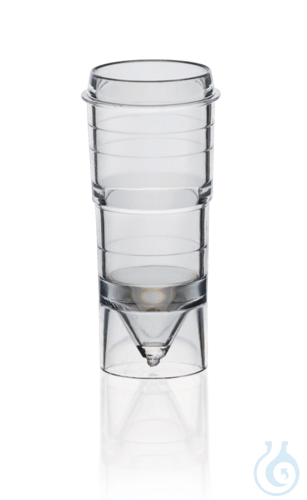 Probengefaess, PS, glasklar, 4,0 ml f.Technicon...