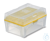 TipBox, leer, mit Trägerplatte für Spitzen bis 50 µl TipBox, leer, mit grauer...