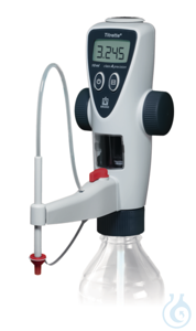 Titrette, DE-M, with accessories, 10 ml with titration/recirculation valve...