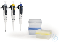 Pipetpakket 1: 5 x Transferpette S type Variabel (0,1-2,5 µl/0,5-10 µl/2-20 Transferpette® S...
