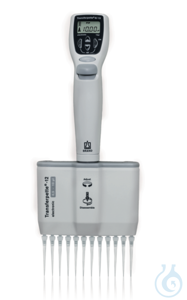 Transferpette®-12 electronic mit Netzteil, 0,5-10 µl Europa (Kontinent) 230...