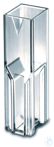 UV-Cuvette, semi-micro,, cavity numb. ass., fil...
