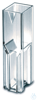 UV-Cuvette, semi-micro, cavity numb. ass., filling vol. 1,5 ml UV-Cuvettes, semi-micro, grouped...