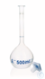 Messkolben 10 ml, PMP Kl. B, NS 10/19, PP-Stopfen, 90 mm hoch