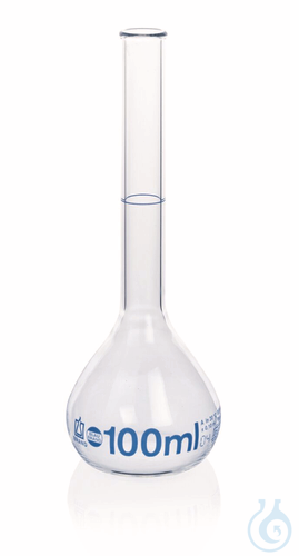 Messkolben, BLAUBRAND, Kl. A, DE-M, 20 ml, Boro...