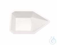 Wägeschale, PS, m.Ausguss, antistatisch, 135 ml, 84 x 130 x 25 mm