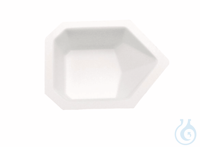 Wägeschale, PS, m.Ausguss antistatisch, 13 ml 45 x 57 x 13 mm