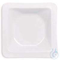 Wägeschale, PS, quadratisch, antistat., 100 ml, 84 x 84 x 24 mm, steril