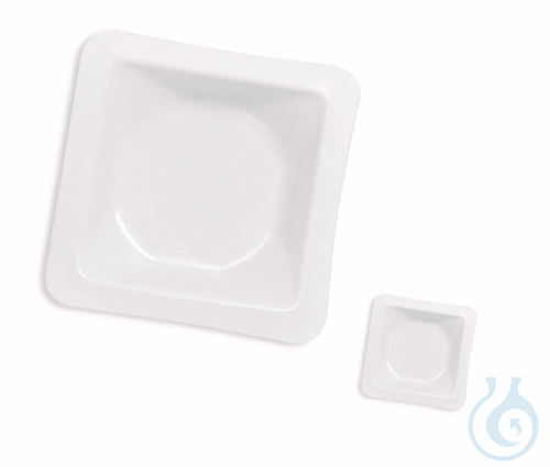Weighing dish, PS, square, antistatic, 100 ml, ...