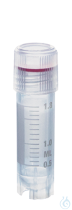 Cryogen. tube PP y-ster. screw cap PP 2 ml ext. thread 12,5x49 mm selfstand. Cryotubes, 2 ml,...