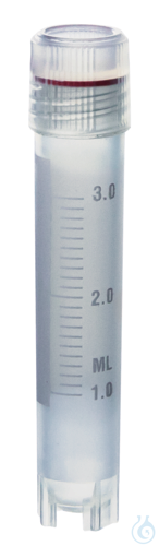 Kryoroehrchen PP y-steril Schraubd. PP, 3 ml m....