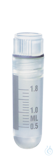 Kryoroehrchen PP y-steril Schraubd. PP, 2 ml m....