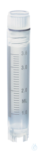 Vial cryogén. PP y-stéril. cap.viss. PP, 4 ml à fil.int. 12,5x71 mm avec jupe Vials cryogéniques,...