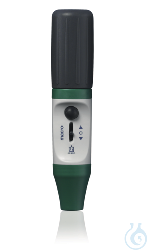 macro-Pipettierhelfer f. Pip. 0,1-200 ml, grün m. Ersatz-Membranfilter (hydropho