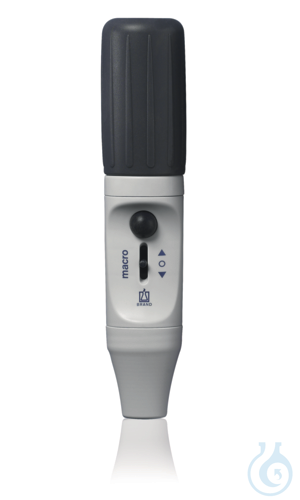 macro-Pipettierhelfer f. Pip. 0,1-200 ml, grau, m.Ersatz-Membranfilter (hydropho