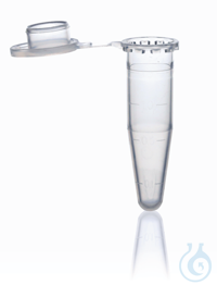 Microtube, PP, colorless 0,5 ml, with lid, pack of 1000 pcs. Microcentrifuges tubes, PP, 0,5 ml,...