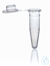 Microtubo desechable, PP, incoloro, 0,5 ml, con tapa, 1000 unidades Microtubos, PP, 0,5 ml,...