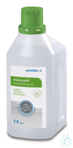 mikrozid universal liquid, 1 l-Flasche, f.Flächendesinfektion