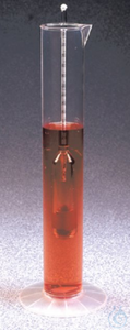 Nalgene™ PMP Hydrometer Cilinder 500 ml Geval van 6 PMP Nalgene™ PMP...