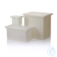 Thermo Scientific™ Nalgene™ Réservoir rectangulaire résistant en LLDPE avec couvercles Each 32...