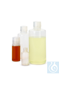 Nalgene™ Teflon™ PFA-Enghalsflaschen mit Verschluss 250mL Case of 4 38-430mm
