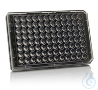 96 puits noir/clair Bottom Plate, TC Surface, Pack of 10 96 Well Black/Clear Bottom Plate, TC...