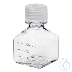 Nalgene&trade; Quadratische Polycarbonat-Flasch...