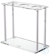 Nalgene™ Acrylic Imhoff Cone Rack Securely hold three Imhoff cones with this durable and...