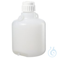 Nalgene™ Polypropylene, Carboy with Bottom Tubulation For Use With: For use with distilled...