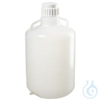 Nalgene&trade; autoclaveerbare ballonflessen met slangaansluiting 20L Geval...