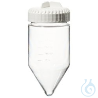 Nalgene&trade; Polycarbonat-Zentrifugenflasche mit konischem Boden Die Thermo Scientific Nalgene...