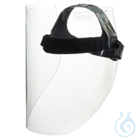 Nalgene&trade; Gesichtsschutz aus Polycarbonat Tragen Sie den einstellbaren...