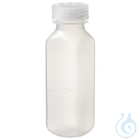 Nalgene&trade; PPCO-Verdünnungsflaschen mit Verschluss Diese transparenten Verdünnungsflaschen...