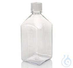 Nalgene&trade; Quadratische Polycarbonat-Flasch...