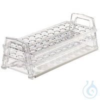 Nalgene™ polycarbonaat rekjes voor reageerbuizen 4 x 10 Geval van 4 buizen van 16-20 mm...