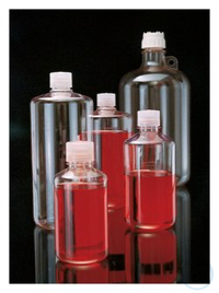 Nalgene™ Polycarbonat-Enghalsflaschen mit Verschluss Mit stoßfesten Thermo Scientific™ Nalgene™...