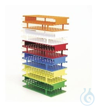 Nalgene™ Unwire™ rekjes voor reageerbuizen: Resmer™ productietechnologie 4 x 10 doosje van 8 gele...