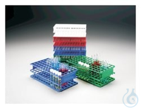 Nalgene™ Unwire™ polypropyleen rekjes voor reageerbuisjes 6 x 12 doosje van 8 witte 13 mm buisjes...