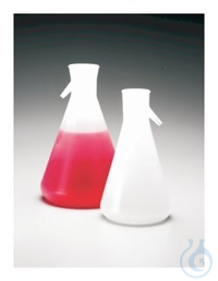 Nalgene™ polypropyleen vacuümfles 500 ml per stuk #7 stop Nalgene™ polypropyleen vacuümfles...